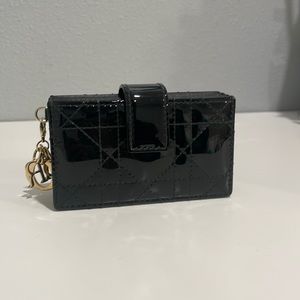 Lady Dior 5-Gusset Card Holder Cannage